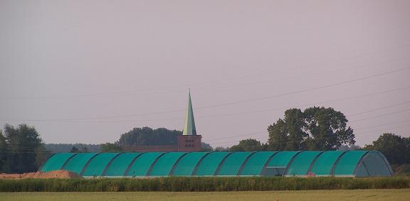 Dak boogstal voltooid (17juni 2006)