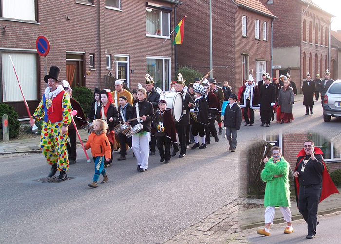Voorproefje carnavalsoptocht foto: Astrid Penders