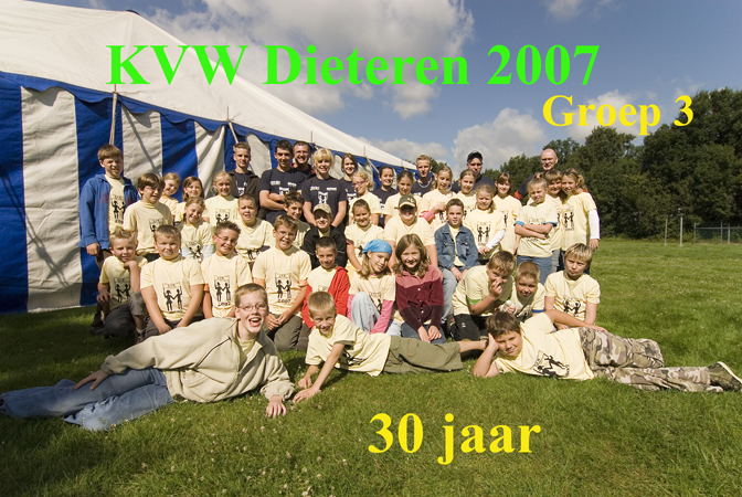 Groep 3 foto: John Rutten
