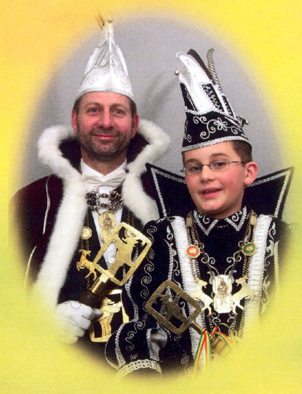 Prins Jo IV en jeugdprins Jeroen I